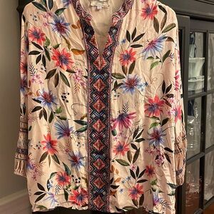 Johnny Was effortless blouse